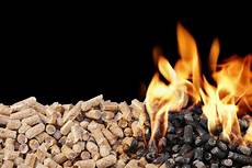 Heating Wood Pellets