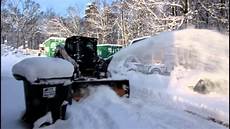 Mini Loader With Snow Blower